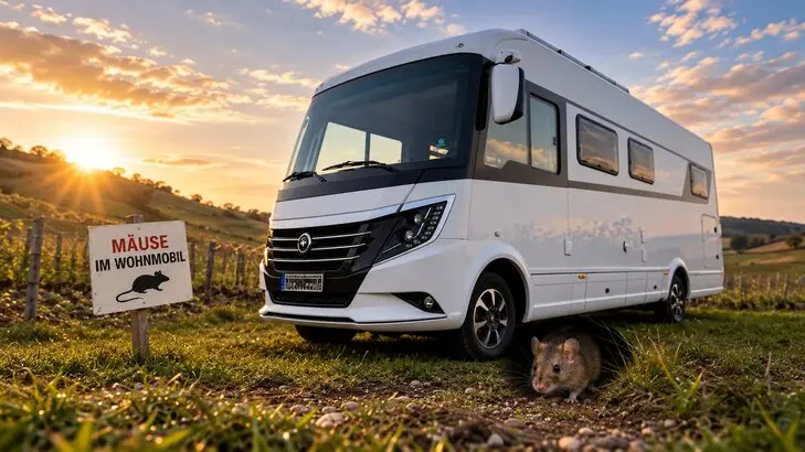 Maus im Wohnmobil entdeckt? Erfahre, was jetzt zu tun ist, wie Du Eintrittsstellen findest und Wohnmobil oder Wohnwagen dauerhaft vor Mäusen schützt.