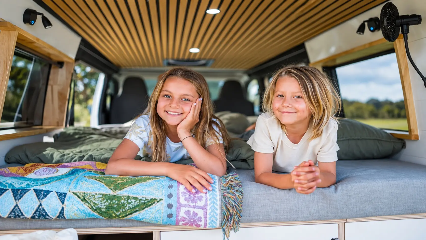 Wohnmobilurlaub mit Kindern perfekt planen ✓ Tipps zu Sicherheit, Fahrzeiten, Campingplätzen & Beschäftigung ✓ Familienurlaub im Reisemobil entspannt genießen.